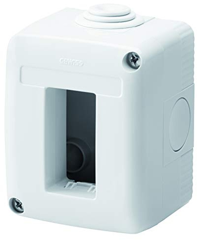 Gewiss GW27001 IP40 Electrical Enclosure – Electrical ENCLOSURES (66 mm, 55 mm, 82 mm)