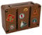 Santex 4856-25 Reise-Spardose, Pappe, 24 x 16 x 10 cm