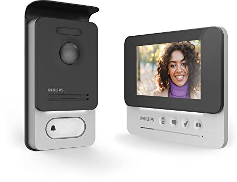Philips 531004 Visiophone compact Noir 4,3