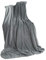 CelinaTex Flauschige XL Kuscheldecke 220 x 240 cm Silber grau Decke Sofa Wohndecke weich Soft Mikrofaser Fleece Oeko-TEX TV-Decke
