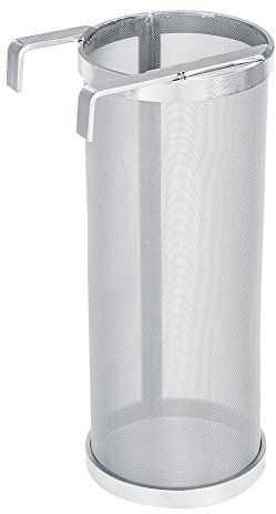 Caredy Brew Filter, Stainless Steel 300 Micron Hopper Spider Strainer Home brew Hops Beer Brewing Filter Beer Mesh Filter(10 * 25.5cm)