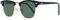 Ray-Ban RB3016 901/58 Klein Schwarz Polarisiert Grün Klassisch G-15 49mm CLUBMASTER Runde Sonnenbrille