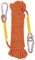 X XBEN Multi-use 8mm 20m Outdoor Rope Home Emergency Escape Rope, Orange Multifunctional Cord Safety Rope for Magnetic Fishing Hiking Caving Camping