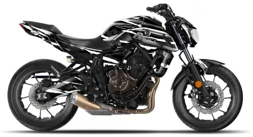 Adhesivo decorativo para Yamaha MT 07 2015-2017 (blanco)