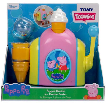 Rocco Giocattoli Toomies Peppa Schwein Bubble Maker 'Blasenschuss' für Kinder (unisex) im Bereich 'Tier' und 'Kinder'