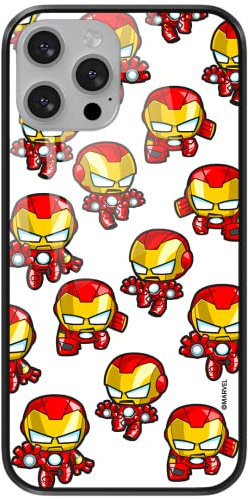 ERT GROUP mobile phone case for Apple Iphone 11 original and officially Licensed Marvel pattern Iron Man 031 made of hardened glass, optimally adapted to the mobile phone, protective cover