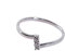Silberne Sortierung 925m Lisa Frau Form Zick Zack Detail Detailum Umfang