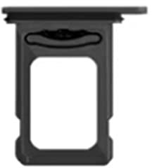 2X Single SIM Card Tray Halter Slot Ersatz Kompatibel mit iPhone 14 Pro Anschluss iPhone 14 Pro Max Plus Schwarz