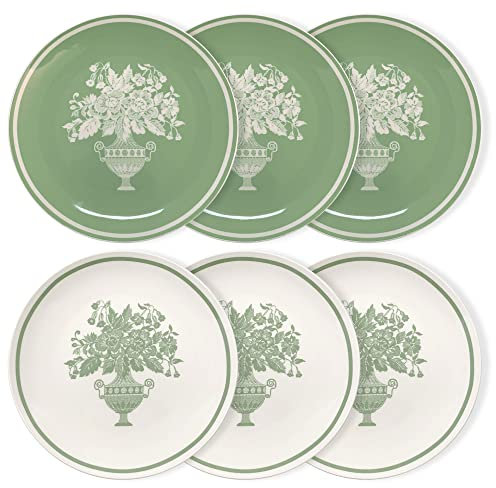 Nuvole di Stoffa Servizio piatti da dessert Shabby Chic Chloe fiori 6pz 6017