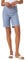 Roman Originals Stretch Shorts for Women UK Ladies Pull On Turned Hem Cut Off Bengaline Mom Boyfriend Boy Denim Casual Cropped Pants Capri Slim Fit Turn Up Summer Crops Mother - Light Grey - Size 22