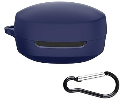 QCY T13 X - Funda protectora para auriculares, a prueba de golpes, a prueba de caídas, lavable, a prueba de polvo, cubierta de silicona para auriculares, capa protectora (azul)