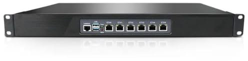 Partaker 1U Firewall Appliance, OPNsense, VPN, Firewall Hardware, Router PC, Intel N5105, S03, AES-NI, 6 x 2.5GbE I226-V, Console, VGA, DDR4 4G RAM, 128G SSD