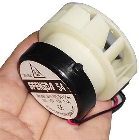 MOBYAT Motor DC 12V 15V 1,1A Lüfter Eingebauter Antrieb Kehrmaschine Bürstenloser Motor Hochgeschwindigkeits-Saugventilator 1St