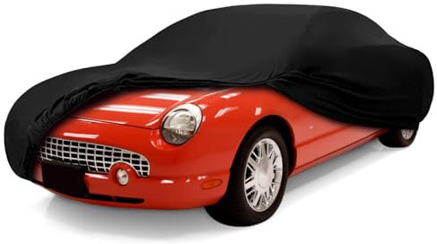 Car Cover Indoor Compatible with Ford 1960-1974 Thunderbird,Stretch Satin Dust-Proof Protection Ultimate Custom Full Car Cover for Underground Garage, Car Show