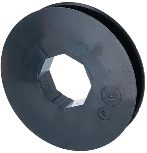 cyclingcolors Gurtscheibe Achtkant-Stahlwelle rollladengurt 12-15mm Welle Rollladen Rolladen Schnurscheibe SW40 40mm, Ø 114mm