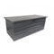 Grindi - Gartenbox Metall - Kissenbox - Auflagenbox - Orto II - Metall, 600 Liter, 165x70x62 cm - Aufbewahrungsbox mit Deckel - Truhe mit Deckel - Sitzbank mit Stauraum - Gartenhaus, Geräteschuppen