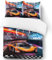 Yzehomijia Bettbezug Rennwagen für Jungen, Bettwäsche, Rennwagen, Extremsport, Bettbezug aus Mikrofaser + 2 Kopfkissenbezüge (P3, 140×200)