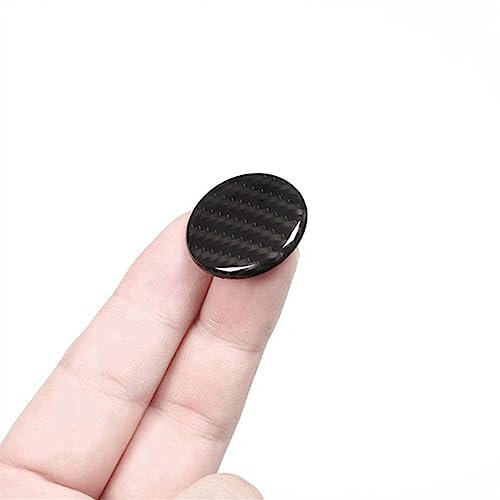 Auto Multimedia Knob Button Cover Trim Aufkleber Dekor Kohlefaser Zubehör Für B&M&W 1 2 3 4 Series X1 F48 X3 X5 3GT