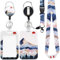 Ausweishülle mit Band, Id Badge Holder Breakaway Lanyard für, Einziehbare Badge Reel, Abnehmbare Namensschild Clips, Hals Lanyard Strap, Lehrer Büro Geschenke (Landschaftsmalerei)