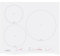 CATA Placa Inducción IB 6003 E2 WH3 3 Areas Cocción Control Tactil 9 Niveles Potencia Regulable Bloqueo Seguridad Temporizador Color Blanco
