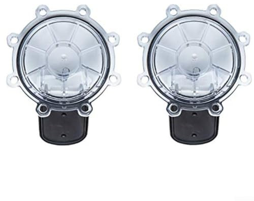 Fauhapyway Rückschlagventil-Nachrüst-Set für 5,1 cm Rückschlagventil 263042 mit transparenter Abdeckung, verbesserter Klappe, Gummidichtung, Edelstahlfeder und Stift (2 Stück)