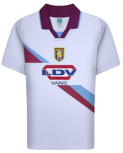 Score Draw Aston Villa 2000 Away Retro Football Shirt