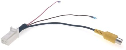 HD Rückfahrkamera 8-poliges Autoradio-Rückfahrkamera-RCA-Konverter 12 V Auf 6 V 5 V Adapterkabel Für Aygo Für Citroen C1 Für Peugeot 108(A)