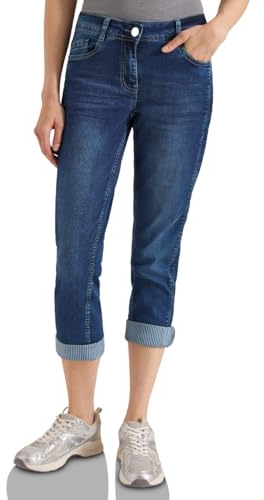 Cecil Damen Mid Waist Straight Leg Jeans im Casual Fit 3818213