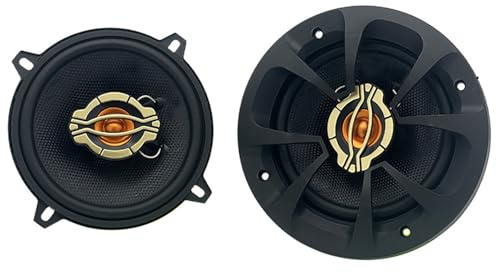 APGLSXY 2PCS 5Inch Car Door Tweeter Coaxial Speakers with 8Cm Magnets for Deeply Bass High Fidelitys Sound Presentation Point Speakers