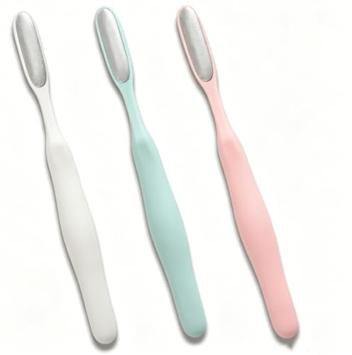 3 Pcs Foot Exfoliators, Callus Remover Brush, Toe Gap Pedicure Scrubber