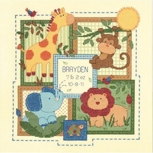 Dimensions Counted Cross Stitch, Cotton, Multicolored, One Size