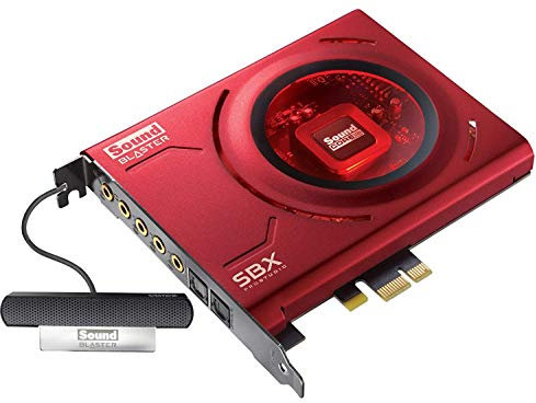 Creative Sound Blaster Z PCIe Gaming Sound Card with High Performance Headphone Amplifier and Beamforming Microphone