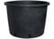 Baumcontainertopf aus Kunststoff Schwarz, Durchmesser:26 cm