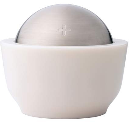 Chef'n 101-738-237 Dash Salt & Sugar Cellar with Flip Top Cover, 3 ⅞-inches | 4 ¼-inches, White