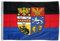 Flagge Deutschland Ostfriesland - 60 x 90 cm