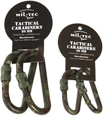 Mousquetons Camouflage Mil-Tec