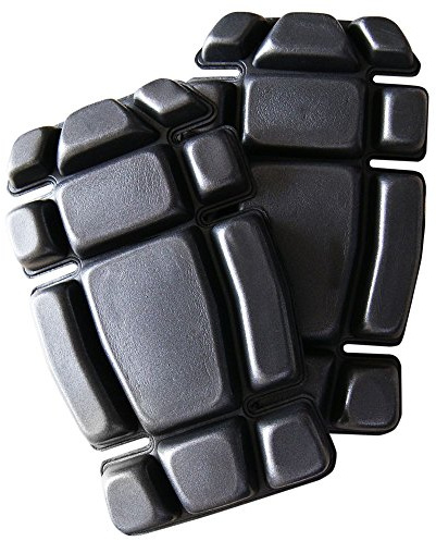 LMA Workwear 028300 INOX Genormt Schaumstoff Knieschoner, Einzigartige Größe, Schwarz, Paar