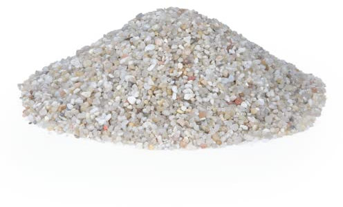 Fish Tank Gravel Aquarium Natural Substrate Perfect for Plants Growth (20kg, Light 1-3mm)