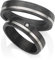 123traumringe Eheringe in Carbon & Titan I Partnerringe mit Brillant & Etui I Gravierbare Eheringe mit Ringgröße 50-70 mm I Hochwertige Verlobungsringe in 5 mm Breite & 1,9 mm Stärke I P15A