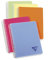 Clairefontaine 328506C Collection Linicolor Fresh Lot de 5 Carnets à Spirale - A5 14,8x21 cm - 180 Pages Petits Carreaux - Papier Blanc 90 g - Couverture Polypro Transparent - Couleurs Aléatoires