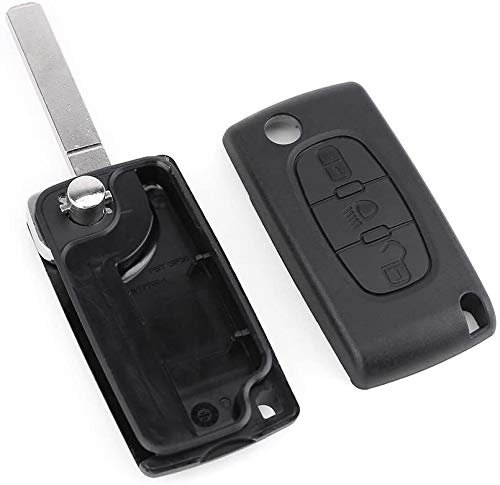 3 pulsanti guscio chiave auto per Citroen C2 C3 C5 C6 C4 Picasso