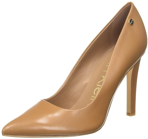 Calvin Klein Women's Brady Pump, Caramel, 8.5
