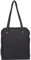 Fahrradtasche Tote Bag aus recycelter Baumwolle zum Clipser dank Haken an der Rückseite des Fahrrads auf dem Gepäckträger für Damen oder Herren, Tasche mit viel Stauraum.