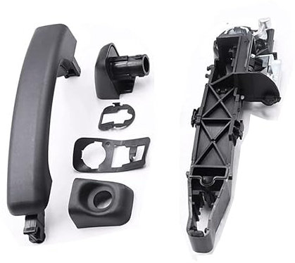 VHEUHZ Schiebetürgriff Halter Set für Vorne rechts mit Türgriff Kompatibel mit Renault Master Mk3 Vauxhall Opel Movano B (Vorne rechts)