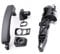 VHEUHZ Support de poignée de porte extérieure coulissante avant droite 806067794R 806069981R Poignée de porte compatible avec Renault Master Mk3 Opel Vauxhall Movano (Avant droit)