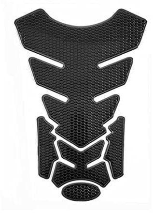 1 Pezzi Universale Moto Carburante Serbatoio Pad,Serbatoio Protezione Serbatoio Trazione Pad,Adesivo Serbatoio Moto,adesivi serbatoio 3D,per serbatoi moto,nero(pvc)