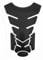 1 Pezzi Universale Moto Carburante Serbatoio Pad,Serbatoio Protezione Serbatoio Trazione Pad,Adesivo Serbatoio Moto,adesivi serbatoio 3D,per serbatoi moto,nero(pvc)