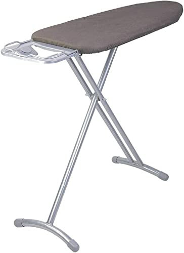 Herramientas de Planchado Tienda de Ropa Tabla de Planchar, Tabla de Planchar de Metal Transpirable audaz Camisa Ropa de Cama Mesa de Planchar, Gris/Negro/Marrón 1123391CM Productos para el hogar