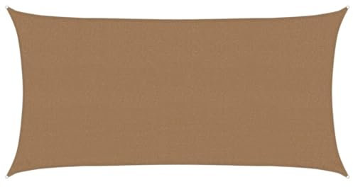 vidaXL Vela Parasole 160 g/m² Talpa 2,5x5 m in HDPE
