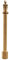 Majatou Ventilverlängerung, Messing-Reifenventilverlängerung, Autoreifen-Ventilschaftverlängerung, Stangenkappenverlängerung, Gerade Bohrung(100mm)